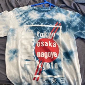 Long Sleeve Pacsun Tye Die Japan shirt Size Small
